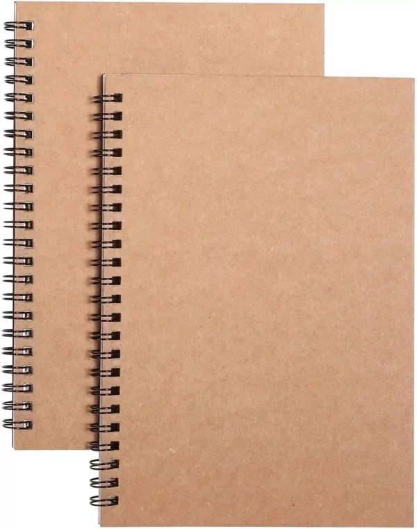 Kraft cover diary